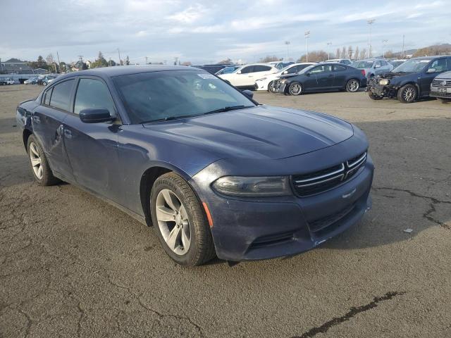 2C3CDXBG7FH908006 - 2015 DODGE CHARGER SE BLUE photo 4