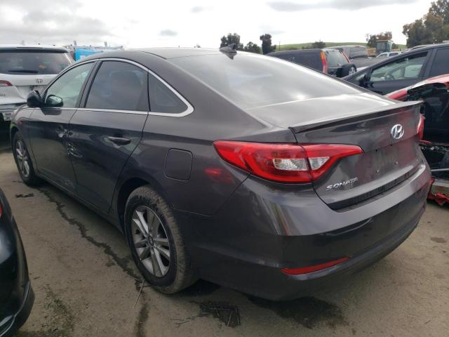 5NPE24AF6HH462524 - 2017 HYUNDAI SONATA SE GRAY photo 2