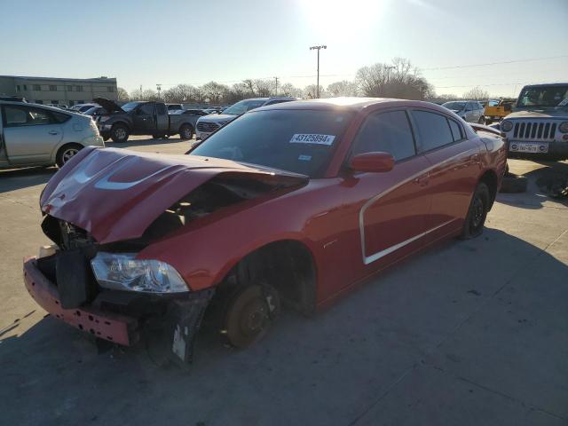 2C3CDXCT2CH103912 - 2012 DODGE CHARGER R/T RED photo 1