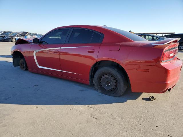 2C3CDXCT2CH103912 - 2012 DODGE CHARGER R/T RED photo 2