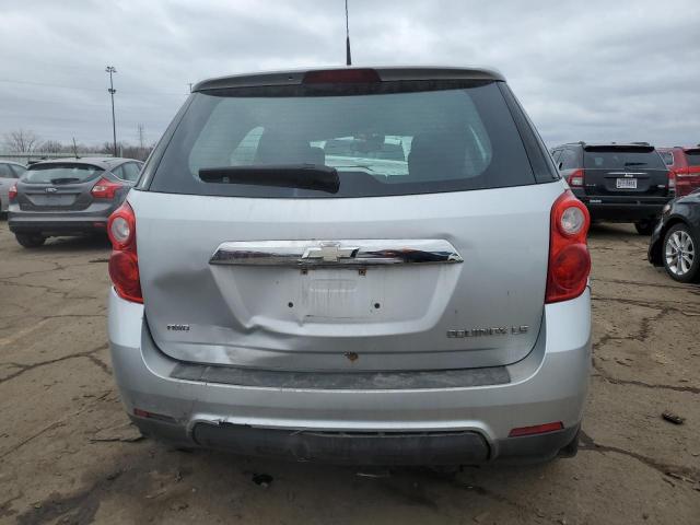 2CNFLCEW4A6368220 - 2010 CHEVROLET EQUINOX LS SILVER photo 6