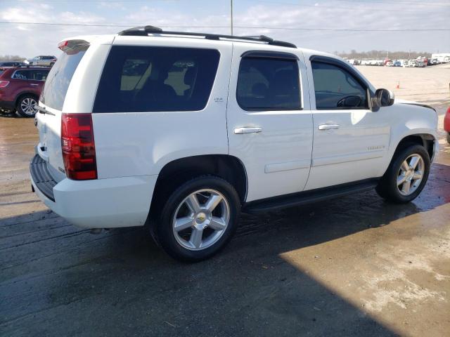 1GNFK13087R227570 - 2007 CHEVROLET TAHOE K1500 WHITE photo 3