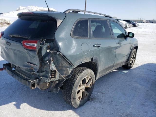 1C4PJMBB7FW509283 - 2015 JEEP CHEROKEE TRAILHAWK 灰色 照片 3