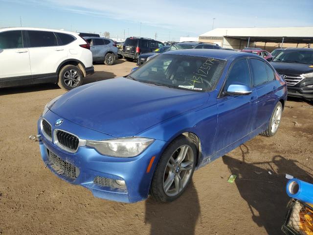 WBA3D5C52EF147041 - 2014 BMW 328 D XDRIVE BLUE photo 1