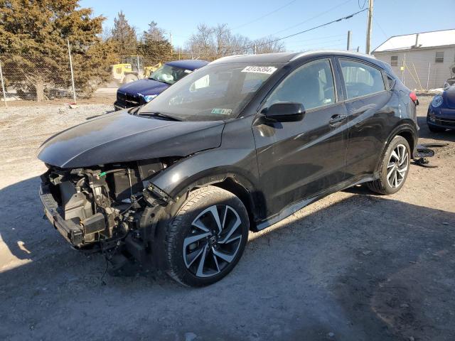 3CZRU6H18KG730548 - 2019 HONDA HR-V SPORT BLACK photo 1