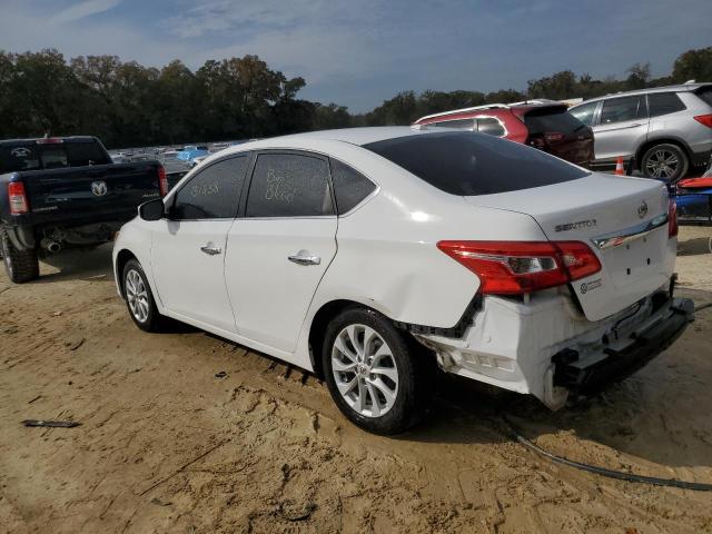 3N1AB7APXJL649847 - 2018 NISSAN SENTRA S WHITE photo 2