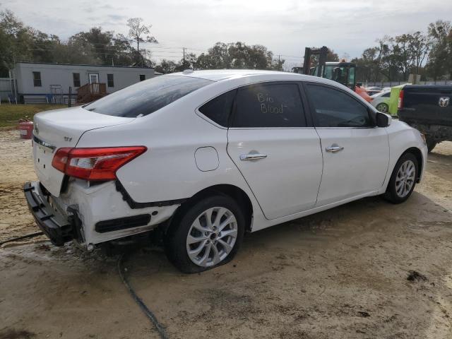 3N1AB7APXJL649847 - 2018 NISSAN SENTRA S WHITE photo 3