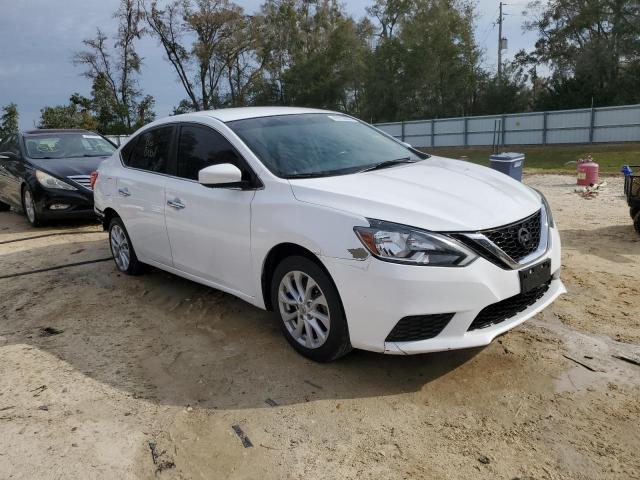 3N1AB7APXJL649847 - 2018 NISSAN SENTRA S WHITE photo 4