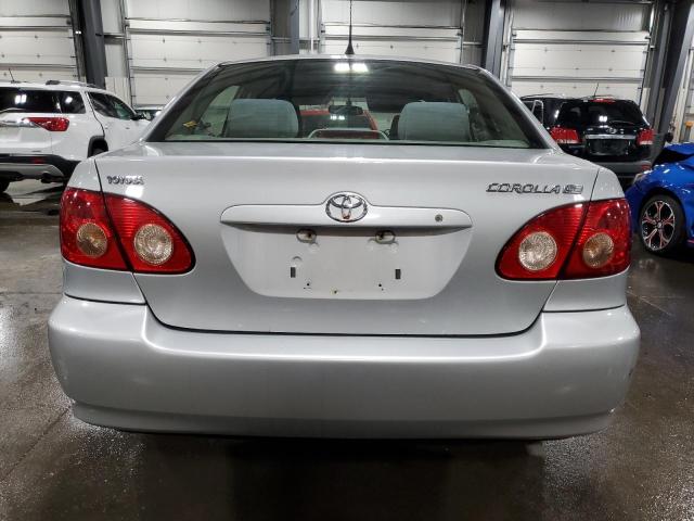 1NXBR32E05Z419213 - 2005 TOYOTA COROLLA CE SILVER photo 6