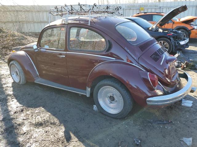 1122385335 - 1972 VOLKSWAGEN BUG BURGUNDY photo 2