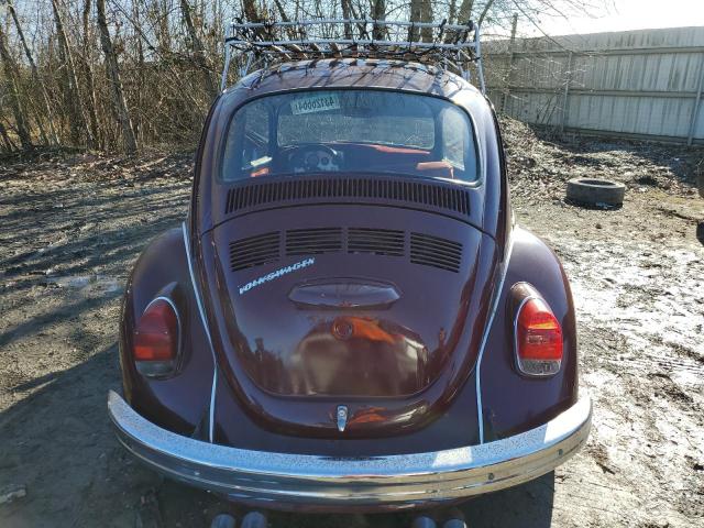 1122385335 - 1972 VOLKSWAGEN BUG BURGUNDY photo 6