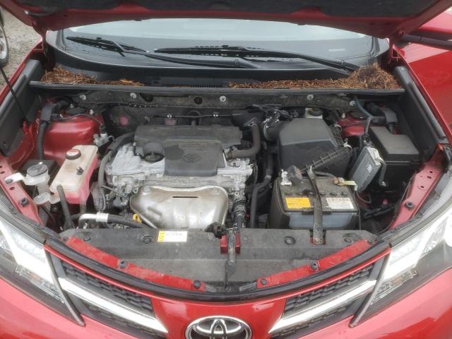 JTMRFREV9FD139947 - 2015 TOYOTA RAV4 XLE RED photo 11