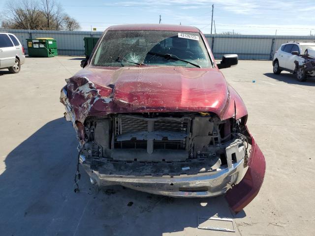 1C6RR7TT6KS709400 - 2019 RAM 1500 CLASS SLT BURGUNDY photo 5