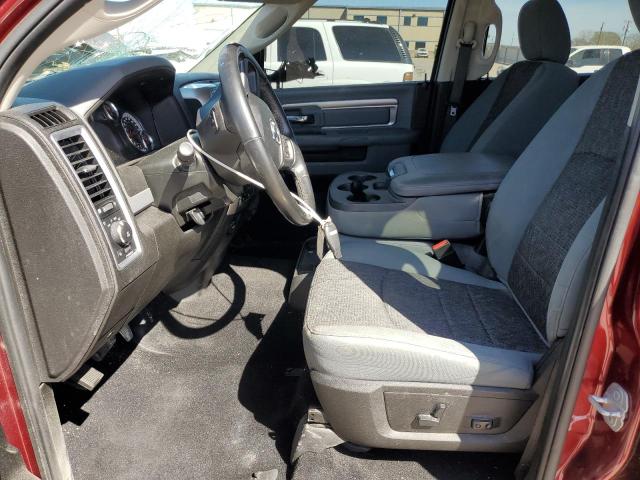 1C6RR7TT6KS709400 - 2019 RAM 1500 CLASS SLT ბურგუნდია ფოტო 7