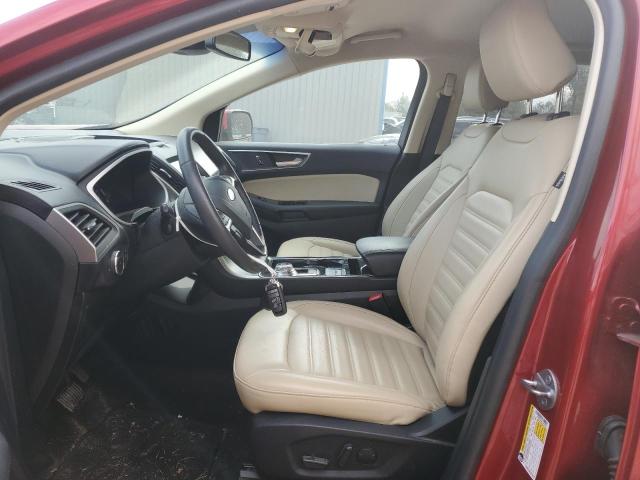 2FMPK3J98LBA32393 - 2020 FORD EDGE SEL RED photo 7