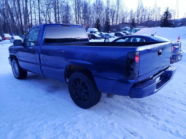 1GCEC14V47E186955 - 2007 CHEVROLET SILVERADO C1500 CLASSIC BLUE photo 2