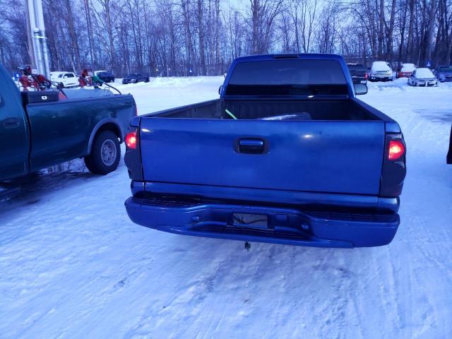 1GCEC14V47E186955 - 2007 CHEVROLET SILVERADO C1500 CLASSIC BLUE photo 6