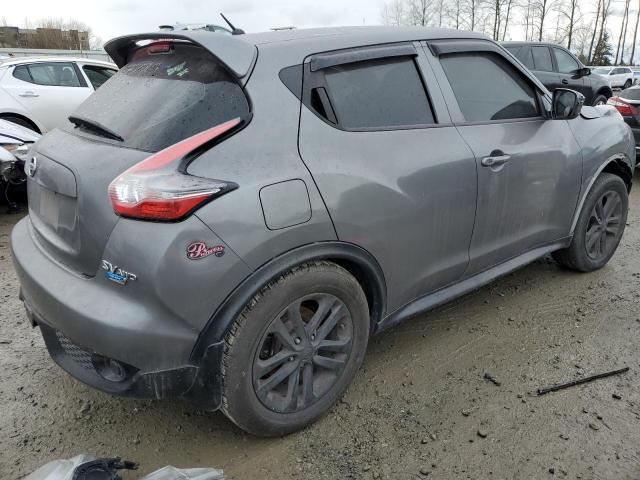 JN8AF5MV2FT562810 - 2015 NISSAN JUKE S GRAY photo 3