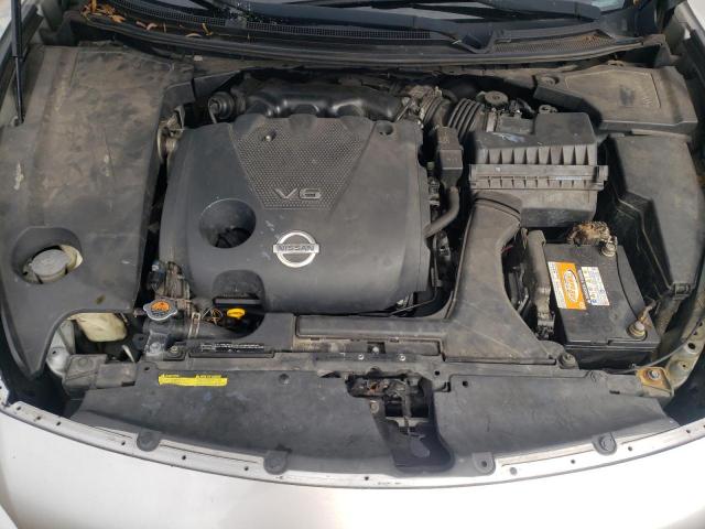 1N4AA5AP5CC831528 - 2012 NISSAN MAXIMA S SILVER photo 11