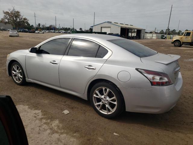 1N4AA5AP5CC831528 - 2012 NISSAN MAXIMA S SILVER photo 2