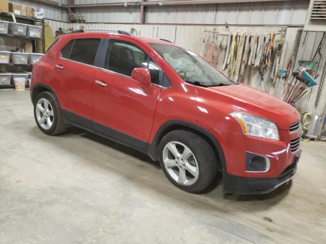 KL7CJMSB8GB644387 - 2016 CHEVROLET TRAX LTZ RED photo 4