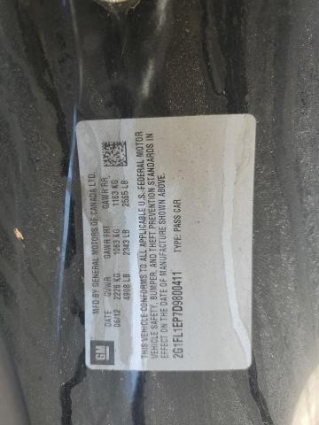 2G1FL1EP7D9800411 - 2013 CHEVROLET CAMARO ZL1 黑色 照片 12