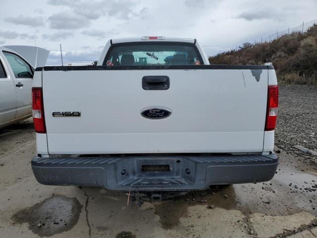 1FTRF12225NB68016 - 2005 FORD F150 WHITE photo 6