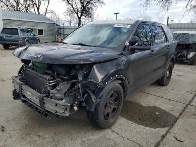 1FM5K8AR2HGA89113 - 2017 FORD EXPLORER POLICE INTERCEPTOR TWO TONE photo 1