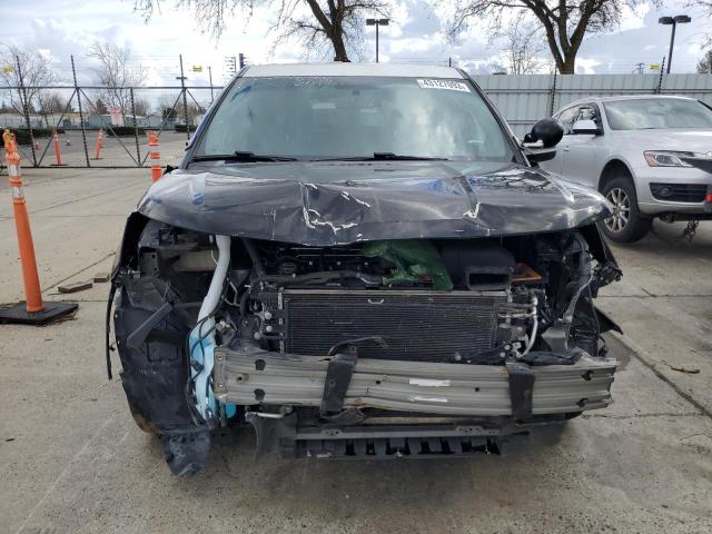 1FM5K8AR2HGA89113 - 2017 FORD EXPLORER POLICE INTERCEPTOR TWO TONE photo 5