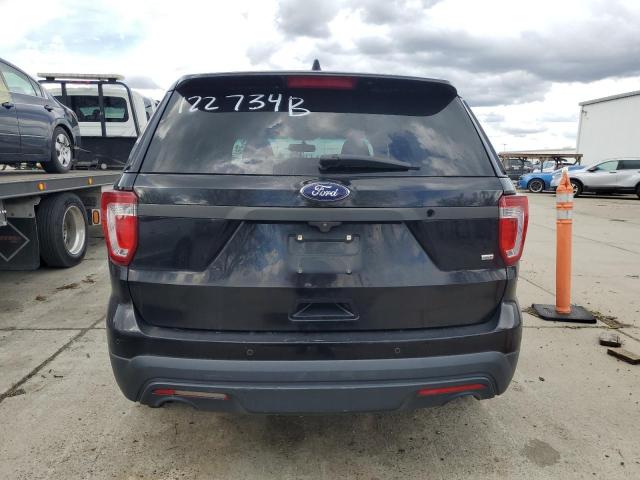 1FM5K8AR2HGA89113 - 2017 FORD EXPLORER POLICE INTERCEPTOR TWO TONE photo 6