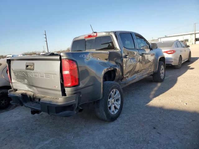 1GCGTCEN3N1300788 - 2022 CHEVROLET COLORADO LT GRAY photo 3