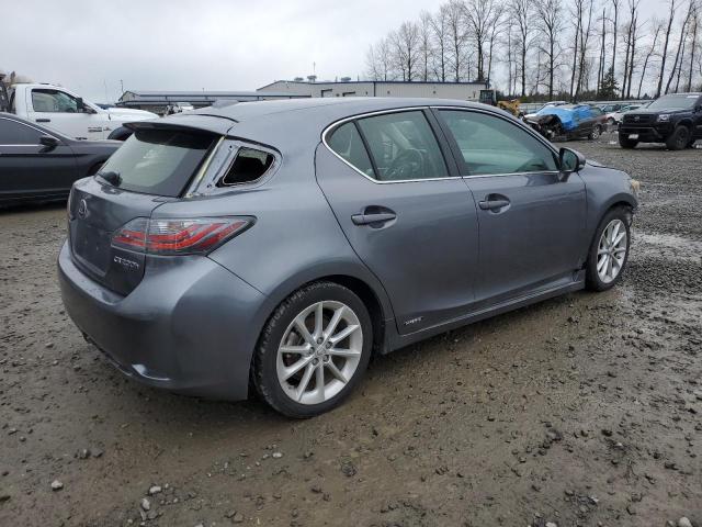 JTHKD5BH8D2148404 - 2013 LEXUS CT 200 CHARCOAL photo 3