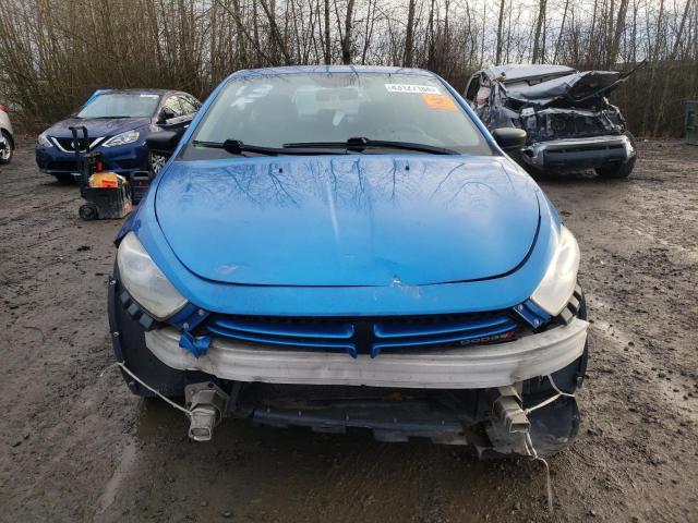 1C3CDFAA7FD247601 - 2015 DODGE DART SE BLUE photo 5