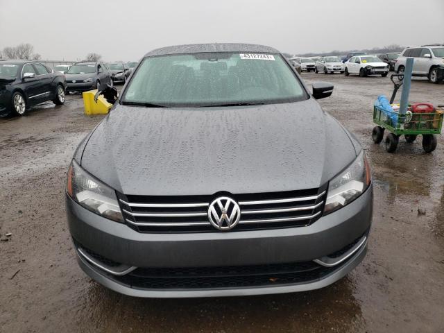 1VWAH7A37DC151434 - 2013 VOLKSWAGEN PASSAT S GRAY photo 5