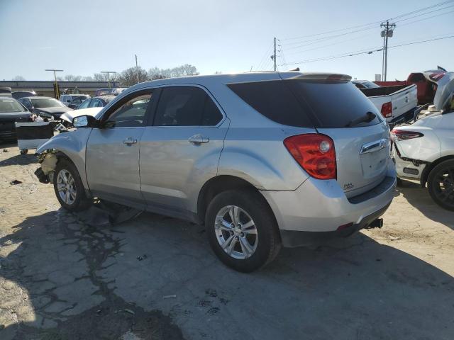 2GNALBEKXC1275358 - 2012 CHEVROLET EQUINOX LS SILVER photo 2