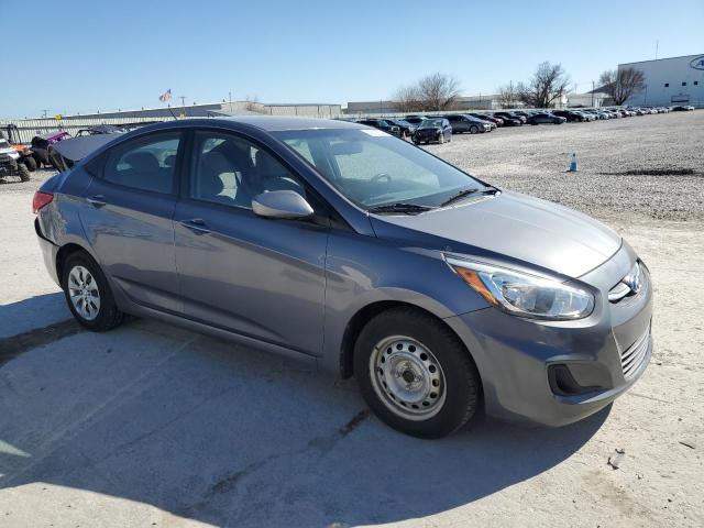 KMHCT4AE5FU931211 - 2015 HYUNDAI ACCENT GLS GRAY photo 4