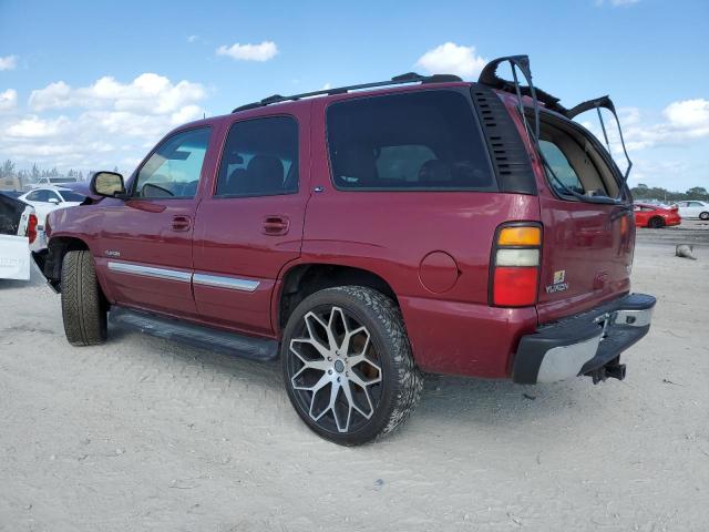 1GKEK13Z14R137468 - 2004 GMC YUKON RED photo 2