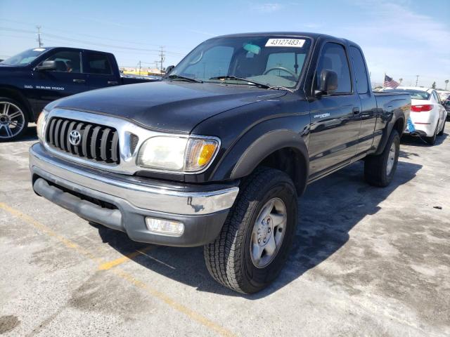 5TESN92N51Z851185 - 2001 TOYOTA TACOMA XTRACAB PRERUNNER 黑色 照片 1