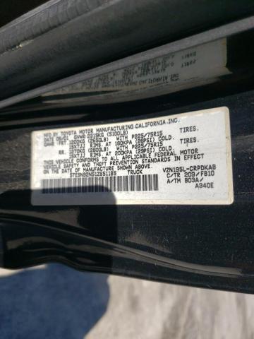 5TESN92N51Z851185 - 2001 TOYOTA TACOMA XTRACAB PRERUNNER 黑色 照片 12
