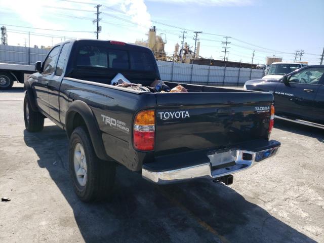 5TESN92N51Z851185 - 2001 TOYOTA TACOMA XTRACAB PRERUNNER 黑色 照片 2