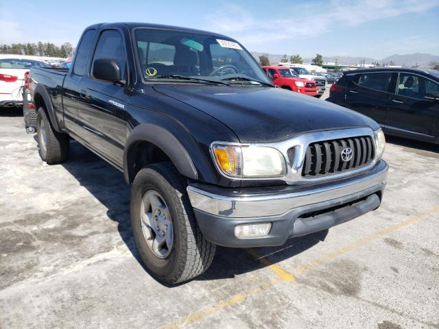 5TESN92N51Z851185 - 2001 TOYOTA TACOMA XTRACAB PRERUNNER 黑色 照片 4