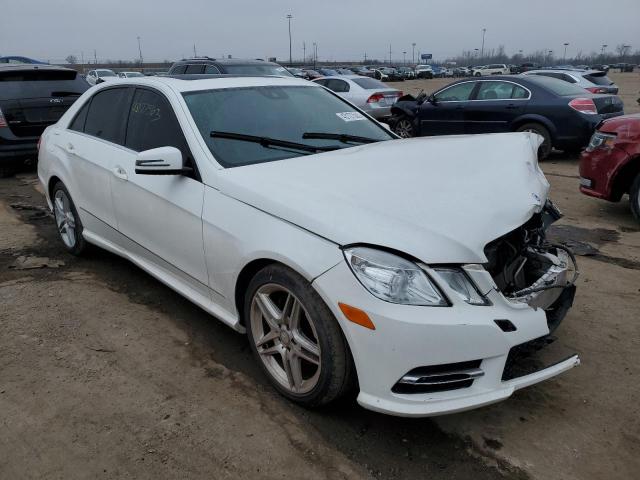 WDDHF5KB6DA723077 - 2013 MERCEDES-BENZ E 350 WHITE photo 4