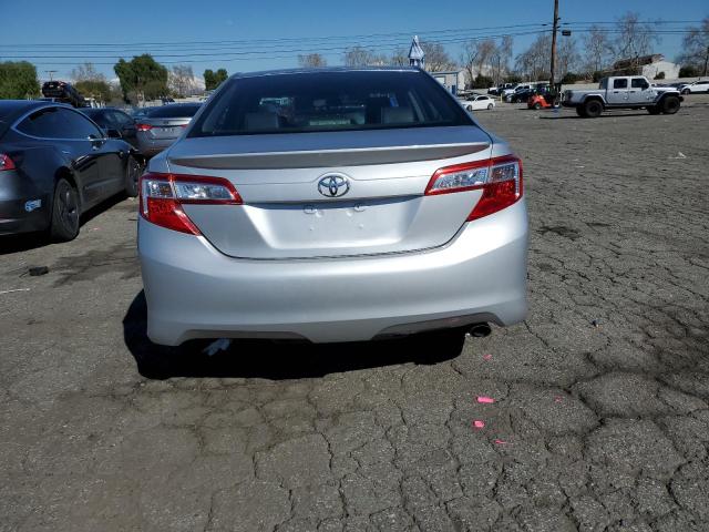 4T1BF1FK0CU049729 - 2012 TOYOTA CAMRY BASE SILVER photo 6