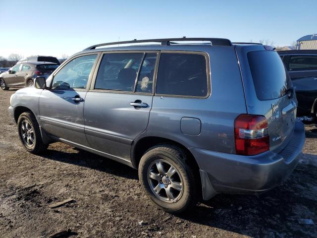 JTEEP21A240056186 - 2004 TOYOTA HIGHLANDER BLUE photo 2