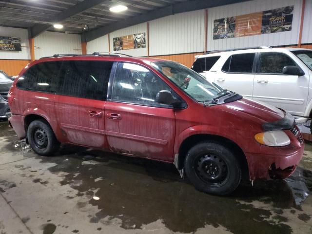 2D4GP44L37R177800 - 2007 DODGE GRAND CARA SXT RED photo 4