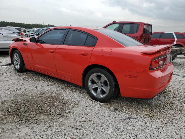 2C3CDXBG3EH333272 - 2014 DODGE CHARGER SE RED photo 2