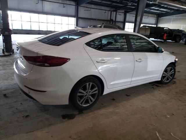 5NPD84LF0JH294327 - 2018 HYUNDAI ELANTRA SEL WHITE photo 3