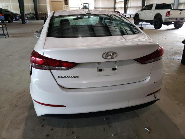 5NPD84LF0JH294327 - 2018 HYUNDAI ELANTRA SEL WHITE photo 6