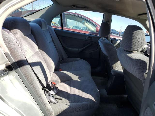 2HGEJ6618YH604734 - 2000 HONDA CIVIC BASE SILVER photo 10
