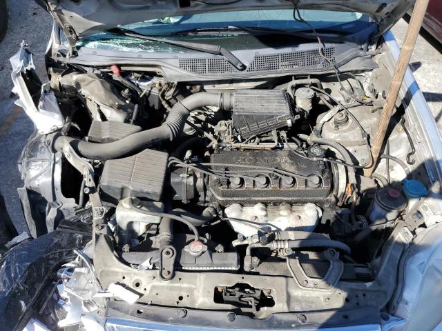 2HGEJ6618YH604734 - 2000 HONDA CIVIC BASE SILVER photo 11